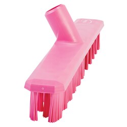 Vikan 16 in. Stiff UST Deck Scrub Pink | Buy Online | Vikan&trade; | Fisher Scientific