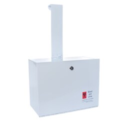 Medicus Health&nbsp;Specimen Drop Box, Key Lock, Steel Single Door, Large with Over Door Hook