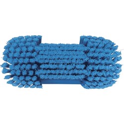 Vikan Waterfed Washing Brush with Angle Adjustment Color: Blue:Facility