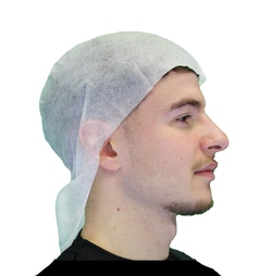 MEDICOM Safewear PP Surgeon Cap with Neck Cover Universal | Buy Online | MEDICOM | Fisher Scientific