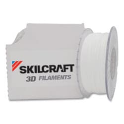 Enterprise Technology Solutions&nbsp;7045016858919 Skilcraft 3d Printer Acrylonitrile Butadiene Styrene Filament, 1.75 Mm, Natural