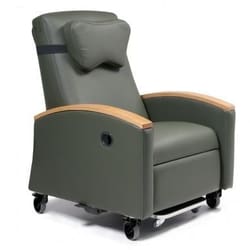 Medicus Health&nbsp;Ortho Biotic II Clinical Care Recliner, Wood Arms