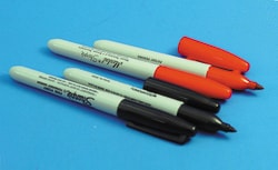 Electron Microscopy Sciences&nbsp;Marker Pen Red, Box Of 12