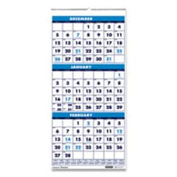 Enterprise Technology Solutions 7510016828099 SKILCRAFT Wirebound 3-Month-View