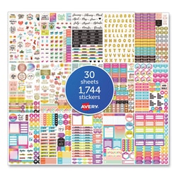 Enterprise Technology Solutions Planner Sticker Variety Pack B, Quantity: