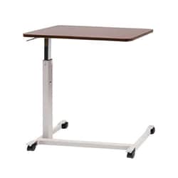 Medicus Health&nbsp;Short Height Over the Bed Table, Mahogany