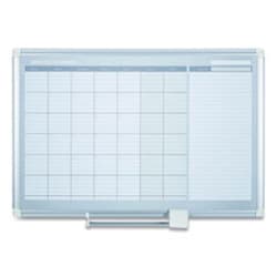 Enterprise Technology Solutions magnetic dry erase calendar board, one