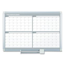 Enterprise Technology Solutions magnetic dry erase calendar board, four