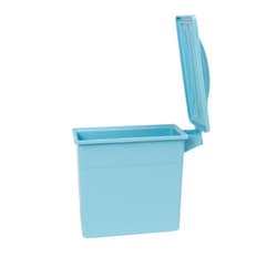 Medicus Health Autoclavable Slide Staining Station Dish, Hinged Lid, Quantity: