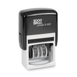 Enterprise Technology Solutions Economy Dater Self-Inking Blac