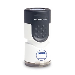 Enterprise Technology Solutions Pre-Inked Round Stamp Entered