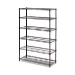 Enterprise Technology Solutions NSF Certified 6-Shelf Wire Shelving Kit,