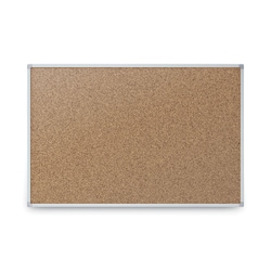 Enterprise Technology Solutions Economy Cork Board with Alumin