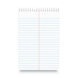 Enterprise Technology Solutions Steno Pads, Gregg Rule, Red Cover, 80 White