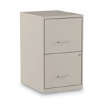Enterprise Technology Solutions Soho Vertical File Cabinet, 2 Drawers: File/file, Letter, Putty, 14