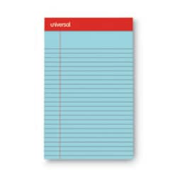 Enterprise Technology Solutions&nbsp;Colored Perforated Ruled Writing Pads, Narrow Rule, 50 Blue 5 X 8 Sheets, Dozen
