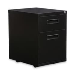 Enterprise Technology Solutions&nbsp;File Pedestal, Left Or Right, 2-Drawers: Box/file, Legal/letter, Black, 14.96
