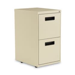 Enterprise Technology Solutions&nbsp;File Pedestal, Left Or Right, 2 Legal/letter-Size File Drawers, Putty, 14.96