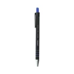 Enterprise Technology Solutions&nbsp;Ballpoint Pen, Retractable, Medium 1 Mm, Blue Ink, Blue Barrel, Dozen