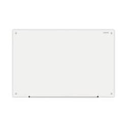 Enterprise Technology Solutions&nbsp;Frameless Glass Marker Board, 36 x 24, White Surface