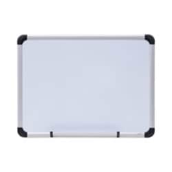 Enterprise Technology Solutions&nbsp;Magnetic Steel Dry Erase Marker Board, 24 x 18, White Surface, Aluminum/Plastic Frame
