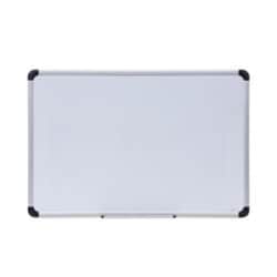 Enterprise Technology Solutions&nbsp;Magnetic Steel Dry Erase Marker Board, 36 x 24, White Surface, Aluminum/Plastic Frame