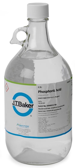 Hach Company Phosphoric Acid, 85%, 2.5L, Quantity: Each of 1