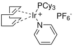 Strem, An Ascensus Company CAS# 64536-78-3. 50mg. (Tricyclohexylphosphine)(1,5-cyclooctadiene)(pyridine)iridium(I)hexafluorophosphate, 99% CRABTREE'S CATALYST. MFCD00075097