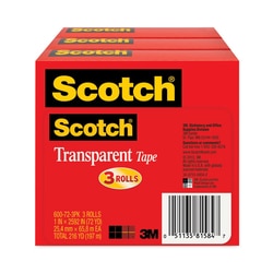 Enterprise Technology Solutions Transparent Tape 3 Core 1 X 72