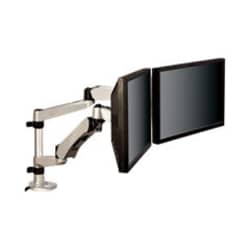 Enterprise Technology Solutions Easy-Adjust Desk Dual Arm Mount For 27"