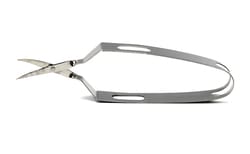 Electron Microscopy Sciences&nbsp;MicroPoint&trade; Uniband LA-2C Scissors, Smooth/serrated, 125 mm