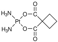 Strem, An Ascensus Company CAS# 41575-94-4. 250mg. 1,1-Cyclobutanedicarboxylatodiammineplatinum(II), 99% CARBOPLATIN. MFCD00070464