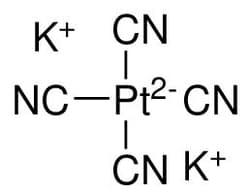 Strem, An Ascensus Company&nbsp;CAS# 562-76-5. 1g. Potassium tetracyanoplatinate(II) hydrate. MFCD00149920