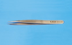 Electron Microscopy Sciences&nbsp;EMS Tweezers Style 00B, SA steel, Flat edges, strong Tips