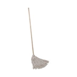 Enterprise Technology Solutions Handle/Deck Mops, #24 White Cotton Head, 54