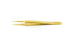 Electron Microscopy Sciences EMS Gold Coated Tweezers Style 5, 110 mm OAL,
