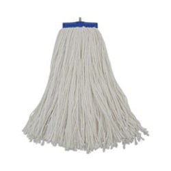 Enterprise Technology Solutions Cut-End Lie-Flat Wet Mop Head, Rayon, 16oz,