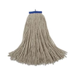 Enterprise Technology Solutions&nbsp;Cut-End Lie-Flat Wet Mop Head, Cotton, 24oz, White
