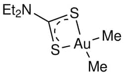 Strem, An Ascensus Company CAS# 93166-53-1. 250mg. (N,N-Diethyldithiocarbamato)dimethylgold(III),
