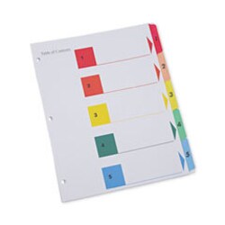 Enterprise Technology Solutions Deluxe Table Of Contents Dividers For Printers,