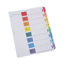 Enterprise Technology Solutions Deluxe Table Of Contents Dividers For Printers,