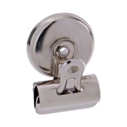 Enterprise Technology Solutions Bulldog Magnetic Clips, Small, Nickel,