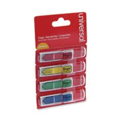 Enterprise Technology Solutions Deluxe Message Arrow Flags, "sign Here",