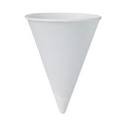 Enterprise Technology Solutions&nbsp;Cone Water Cups, Cold, Paper, 4 Oz, White, 200/pack