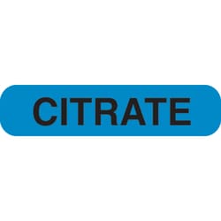 Marketlab, Inc.&nbsp;Citrate Label