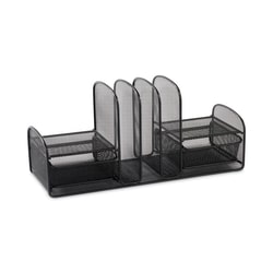 Enterprise Technology Solutions Onyx Mesh Desk Organizer Three
