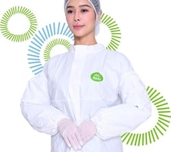 Isofield&trade;&nbsp;Horizon Cleanroom Sleeve Covers - ISO Class 4/5 Compatible