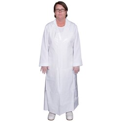 Vikan Top Dog 8 mil Die Cut 45 in. Apron White | Buy Online | Vikan&trade; | Fisher Scientific