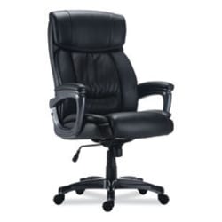 Enterprise Technology Solutions&nbsp;ALERA EGINO BIG AND TALL CHAIR, SUPPORTS UP TO 400 LB, BLACK SEAT/BACK, BLACK BASE
