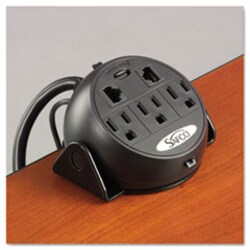 Enterprise Technology Solutions&nbsp;POWER MODULE, 3 OUTLETS, 2 RJ-45 PORTS, 8 FT CORD, BLACK